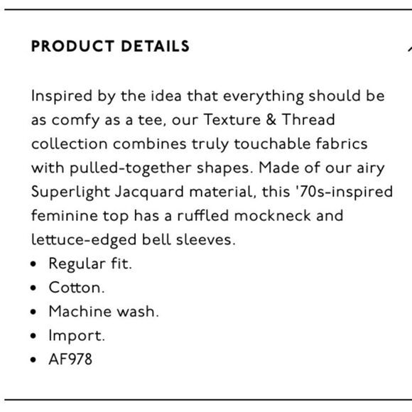 MADEWELL TEXTURE & THREAD | Dark Green Mockneck Lettuce Trim Top Women’s Size S - Picture 11 of 12